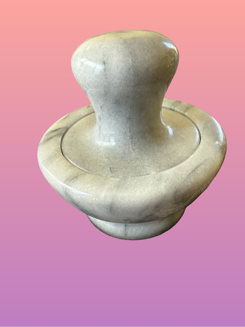 Marble Mortar & Pestle